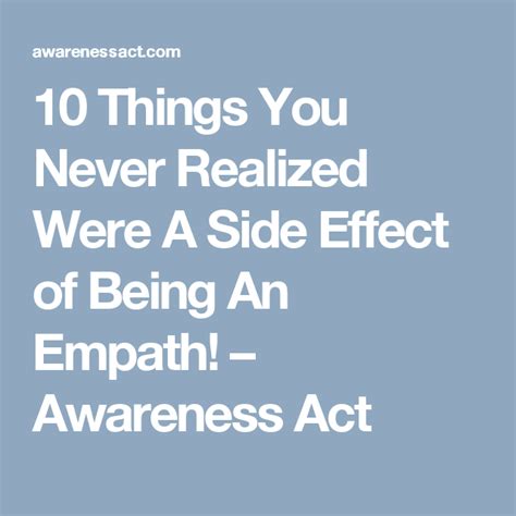 10 Things You Never Realized Were A Side Effect Of Being An Empath