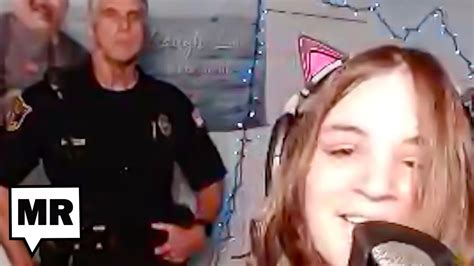 watch cops bust in during trans teen s minecraft stream youtube