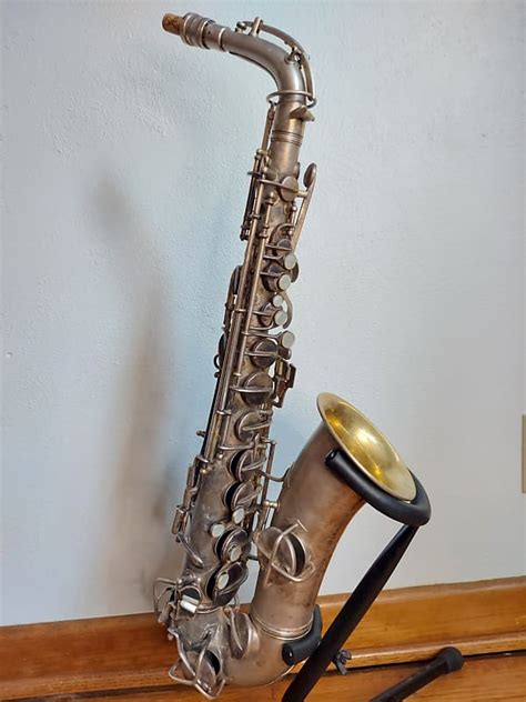 Conn New Wonder Ii Chu Berry Alto Saxophone Reverb