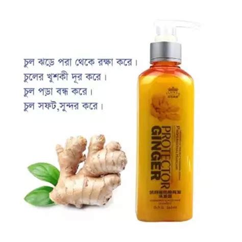 ginger hair shampoo 500ml best price in bd