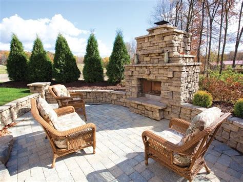Landscaping Inspiration And Ideas Fire Pit Outdoor Stone Fireplaces