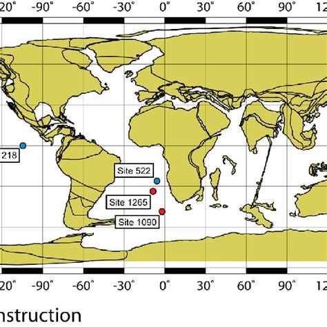 Odp Sites 1265 And 1090 Benthic Foraminiferal D 18 O Mgca And Weight