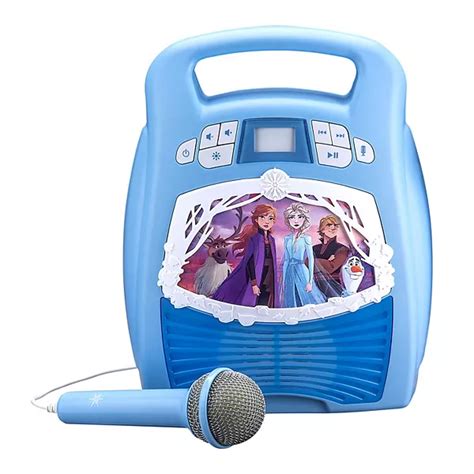Disneys Frozen 2 Bluetooth Mp3 Karaoke With Light Show Speaker By