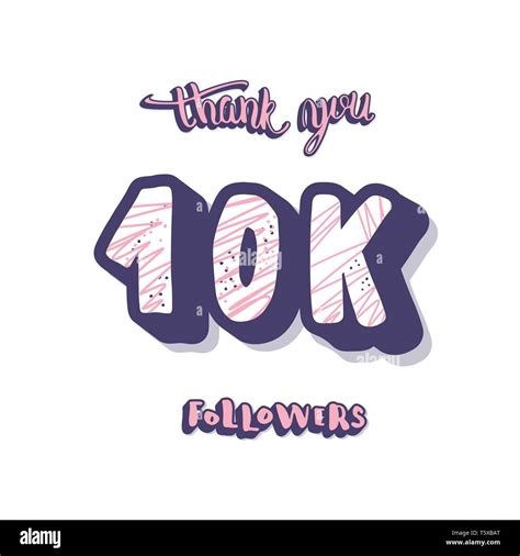 10k Followers Thank You Post 10000 Subscribers Social Media Banner