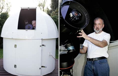 Greg Parker The Amateur Astronomer And His Back Garden Portaloo