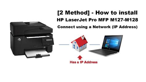 2 Method How To Install Hp Laserjet Pro Mfp M127 M128 Connect Using