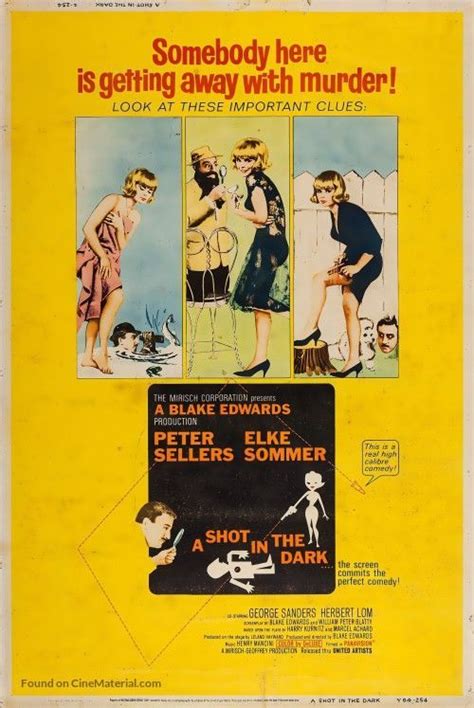 A Shot In The Dark Shot In The Dark Cinema Posters Movie Posters Vintage