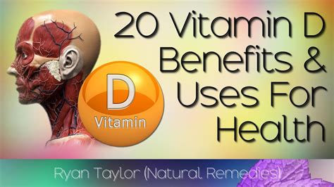 Vitamin D Benefits For Health Youtube