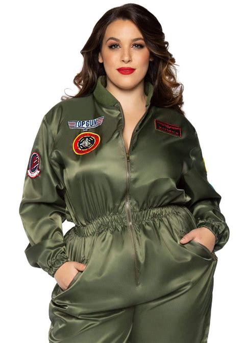 Top Gun Costumes Womens Top Gun Flight Suits Leg Avenue