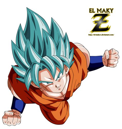 Goku Fnf Super Saiyan God Super Saiyan By El Maky Z Dragon Ball Goku