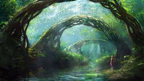 Fantasy Forest Wallpapers Wallpaper Cave Fantasy Forest Fantasy