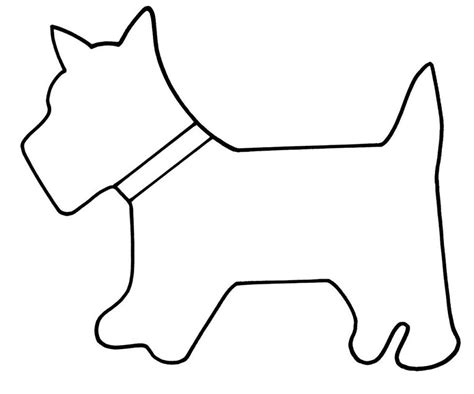 Dog Cut Out Printable