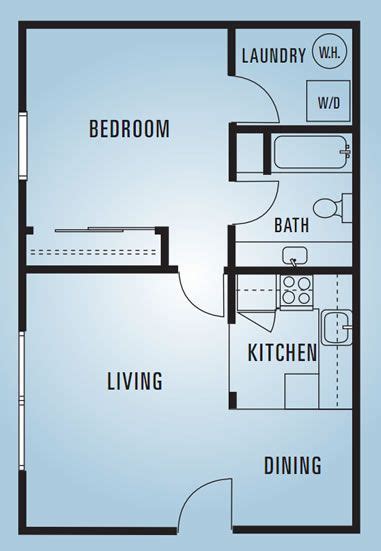 1 bedroom house plans floor plans designs one bedroom house plans give you many options. Sycamore Lane Apartments - Floor Plans | Small house floor ...