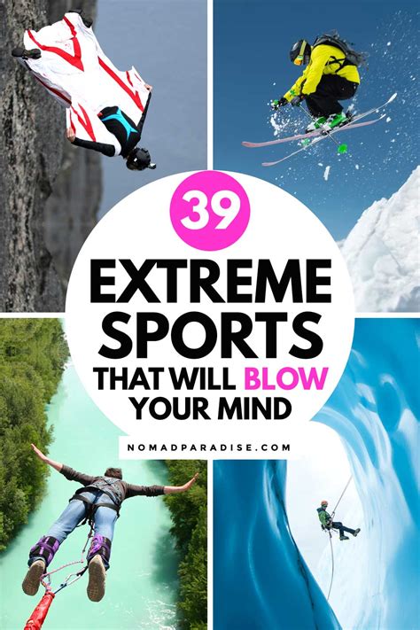 Reasons Why Extreme Sports Are Good Top 100 Extreme Sports