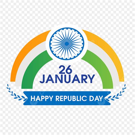 26 Republic Day PNG Image Happy Republic Day 26 January Bharat Flag