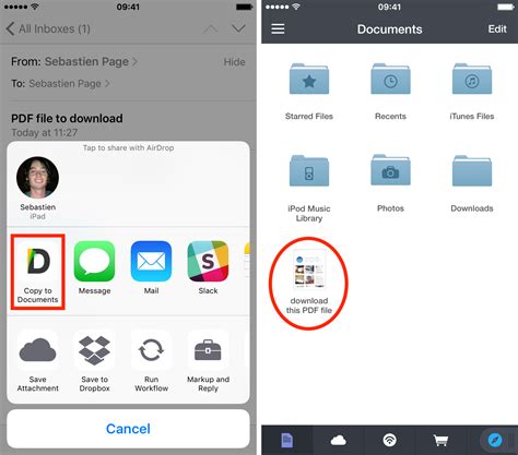 How To Save Email Attachments To Iphone And Ipad Mid Atlantic