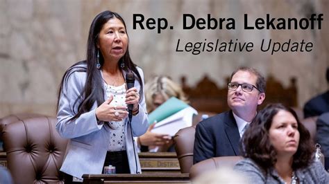Rep Debra Lekanoff Legislative Update 7 Youtube
