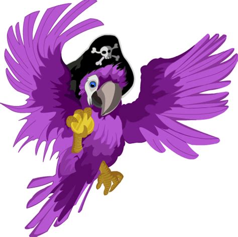 Piracy Parrot Clip Art Pirate Parrot Transparent Png Png Download