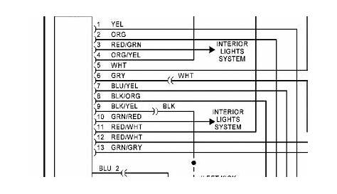 isuzu radio wiring diagram