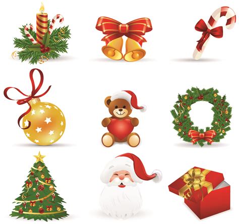 Clipart Christmas Objects Clip Art Library