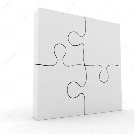 3d Puzzle Pieces — Stock Photo © Digitalgenetics 11000074