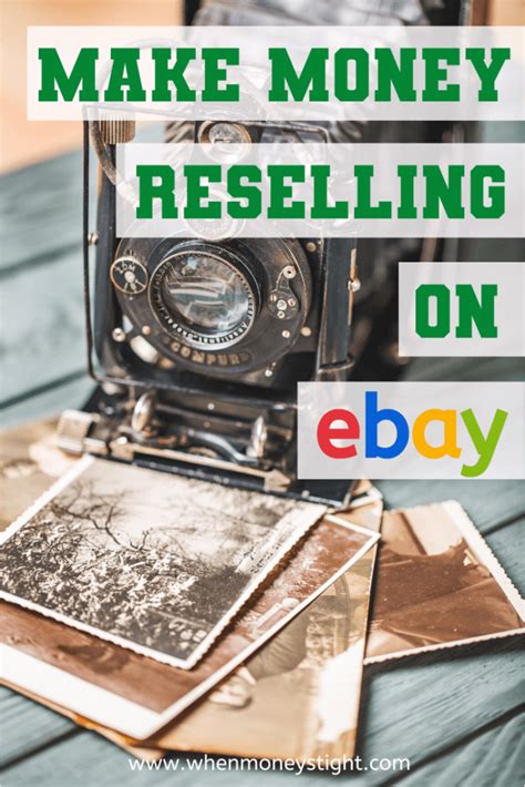 Make Money Reselling On Ebay When Money S Tight