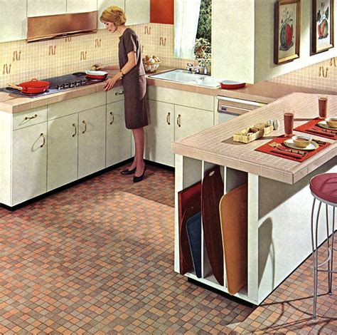 20 Vintage 1960s Kitchen Tile Design Ideas And Popular Retro Mosaic Tile