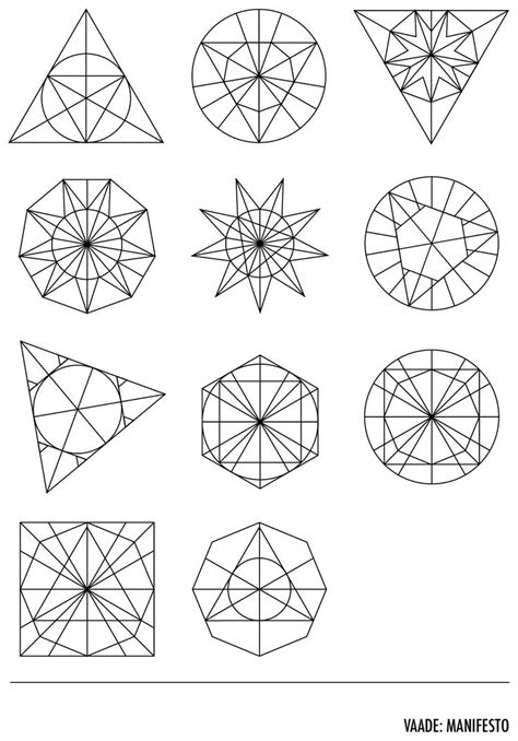 Vaadesign Geometric Geometric Pattern Sacred Geometry