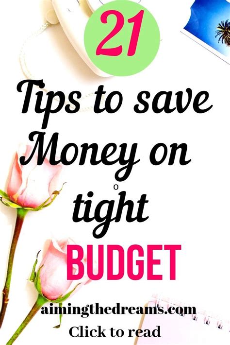 21 steps for saving money on tight budget aimingthedreams money saving tips budgeting