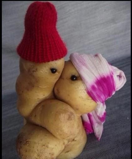 Kissing Potatoes Funny Gif Funny Funny Images