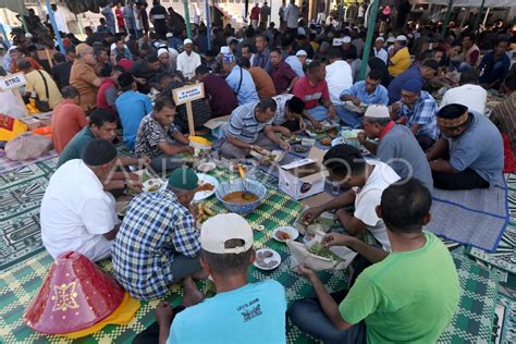 Tradisi Kenduri Maulid Nabi Di Aceh Antara Foto