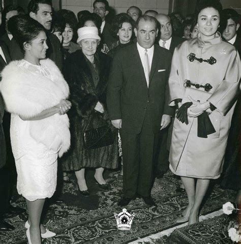 Empressa Farah Pahlavi Of Iran Visiting Irannian Singer Marziehearly