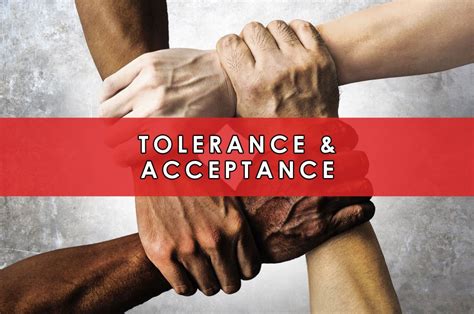 Tolerance And Acceptance Heartfirst Education