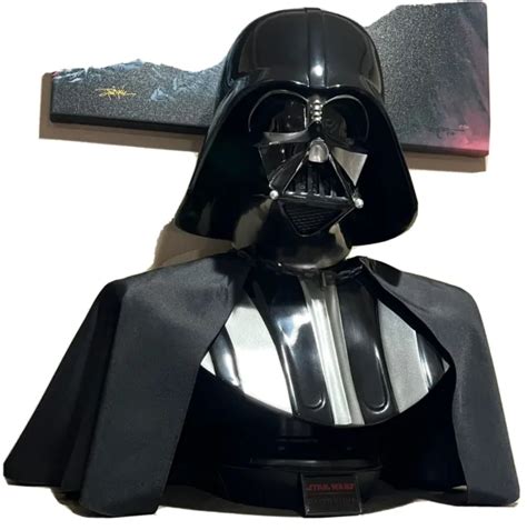 Star Wars Darth Vader Life Size Bust Sideshow Collectibles Rare 800