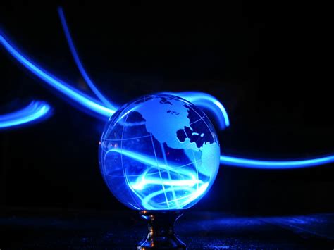 Soul Amp Strange Glass Earth Globe Led Photo Art Painting With Light Glass Globe W