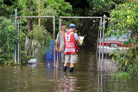 Red Cross Responds As Flooding Damages Homes In Puerto Rico