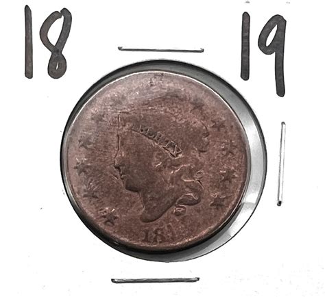 Rust Belt Revival Online Auctions 1819 Liberty Head Large Cent