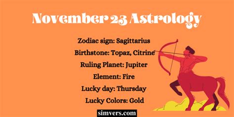 November 23 Zodiac Birthday Traits And More Detailed Guide