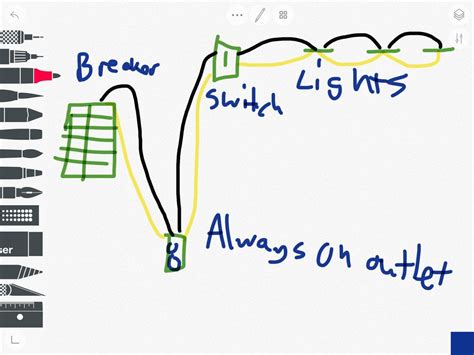 I have made led bulb circuit with turn on the 40 led. Connect light switch and lights to existing outlet circuit ...