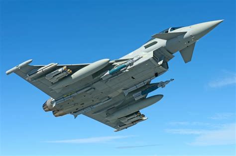 Eurofighter Typhoon Featuring The Latest Weapons Fit Eurofighter Typhoon