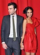 Zachary Quinto and Zoe Saldana. I wish he weren't gay so they could ...