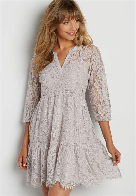 Tiered Lace Peasant Dress Original Price 5400 Available At
