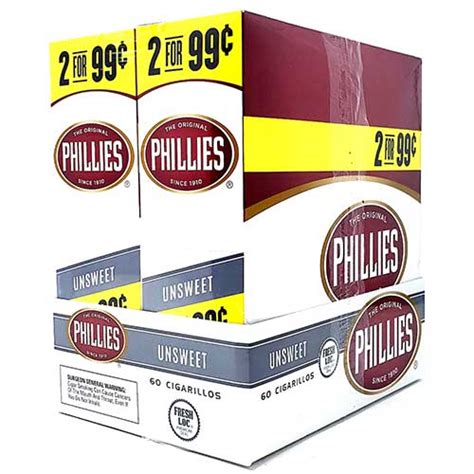 Marvel filtered little cigars 100's full flavor; Phillies Cigarillos Unsweet 30ct | BuyLittleCigars.com