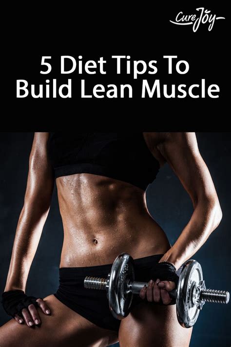 Innovate Fit 5 Diet Tips To Build Lean Muscle