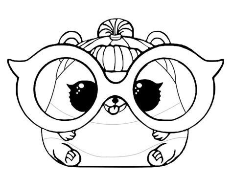 Trouble Squeaker Lol Surprise Pets Coloring Page Download Print Or