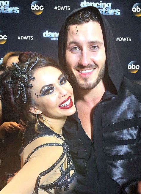 Are Janiel And Val Dating Dwts Duo Val And Janel Awkwardly Address