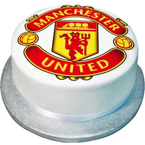 Manchester United Cakes Personalised To Any Requirement Free Next Day