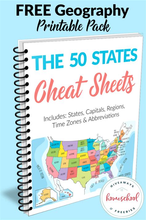 State Capitals List And Abbreviations Printable