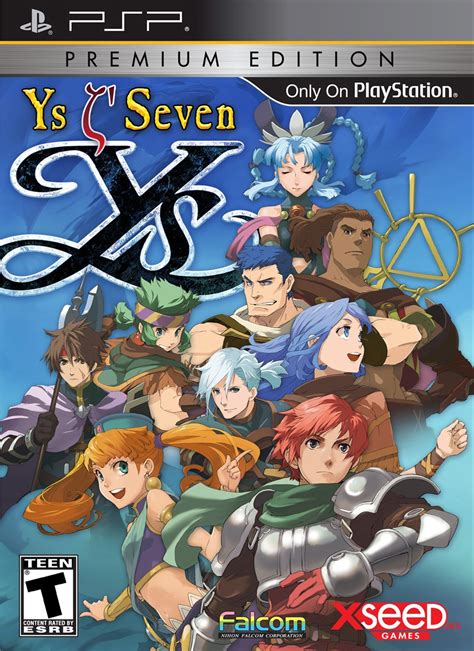 Ys Seven Limited Edition Psp Game