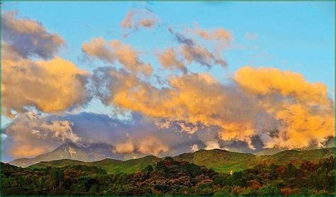 The Eastern Sky At Sunset Sun And Clouds Sky Moon Sky